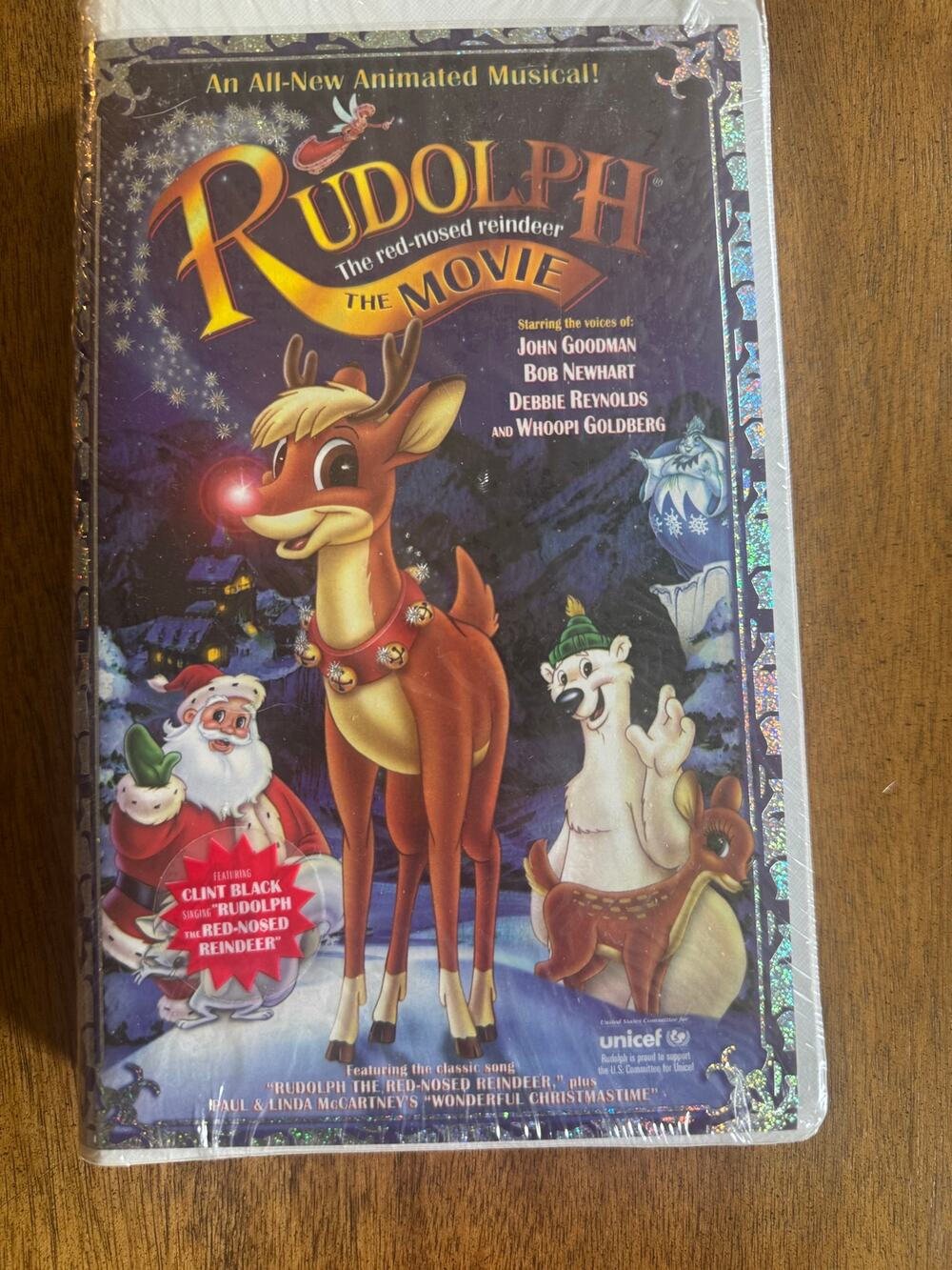 NWT Rudolph The Red Nosed Reindeer Movie VHS Sealed Clamshell